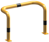 Anfahrschutzbügel beidseitig, tiefe Version