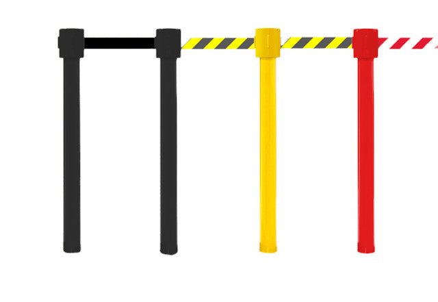 Ersatzpfosten – Flexibarrier Outdoor 1050 / SafetyPlus 1050 (10,6 m Gurt, ohne Basis)