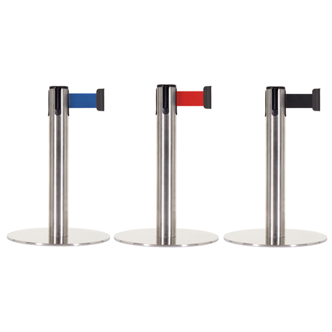 Beltrac Gurtpfosten Expo (2,3m einziehbarer Gurt)