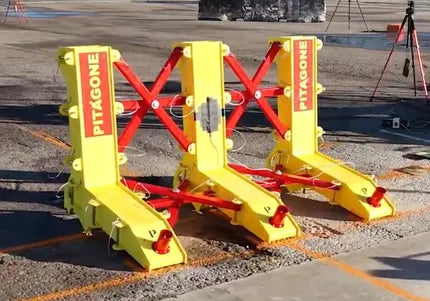 Hochleistungs-Anti-Terror-Barriere -F24- (Mobiles Fahrzeug-Abschwächungssystem)