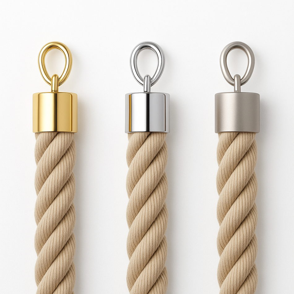 Treppenseil-Handlauf – Hanf (35 mm)