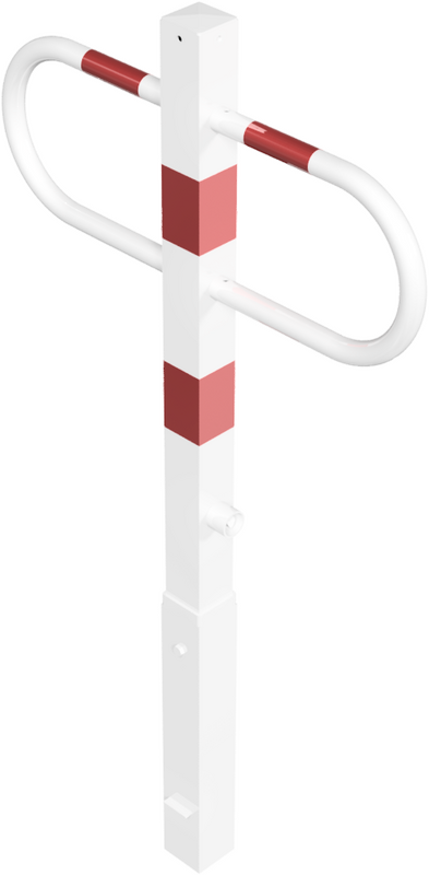 ParkGuard Abnehmbare Durchgangs- & Parkplatzsperre (900 mm über dem Boden)