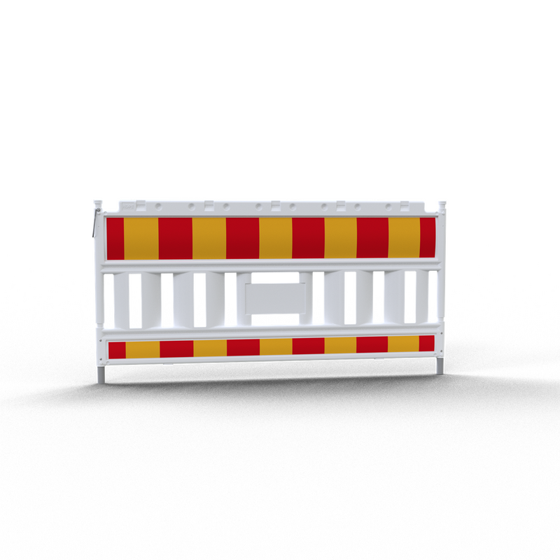 Barrierezaun -Euro1 Scandinavia- (40m komplett mit Paneelen, Füßen und Transportgestell)