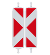Drehverkehrszeichen Typ NOX
