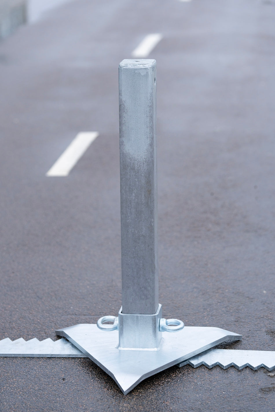 Straßenabsperrung – Mobiles Anti-Rammschutz-Fahrzeugabsperrsystem – ISO 22343-zertifiziert
