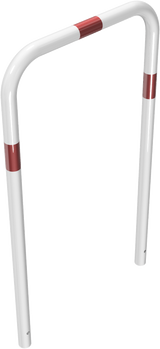 Schutzbügel aus Stahlrohr Ø 48 mm, ohne Querstange