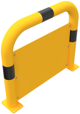 Anfahrschutz mit Unterfahrschutz 