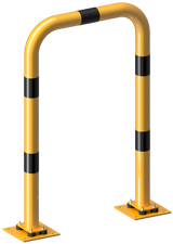 Anti-Anstoß-Bügel, Flexibel, Neigbar - Massiv - Ø 76 mm