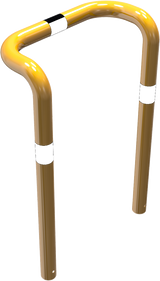 Anfahrschutzbügel beidseitig, tiefe Version