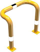 Anfahrschutzbügel beidseitig, tiefe Version