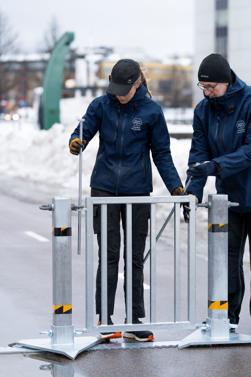 Anti-Terror Barrier + Security Fence System – 7m – ISO 22343 Certified