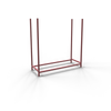 Transportpalette – Mobiler Zaun (20 Paneele)