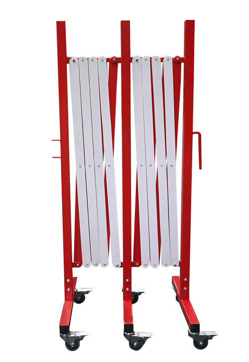 FlexiBarrier -Scherensperre - auf Rädern (4.9 m)