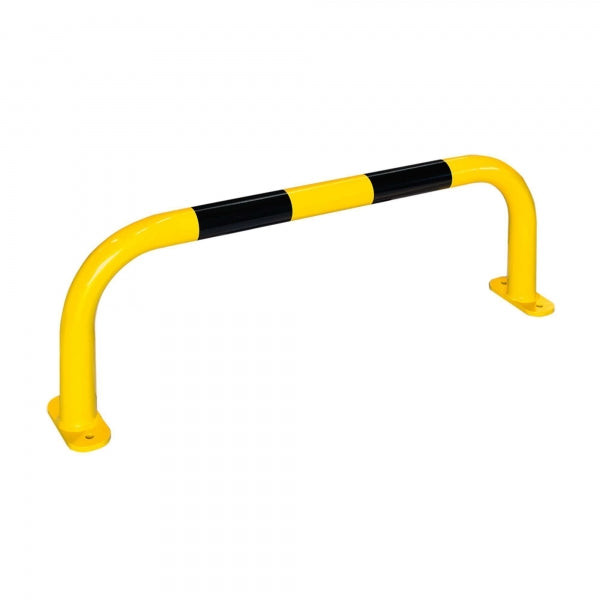 Black Bull Protection Guard mat, medium-duty indoor use, 350 x 1000 mm, yellow and black color.