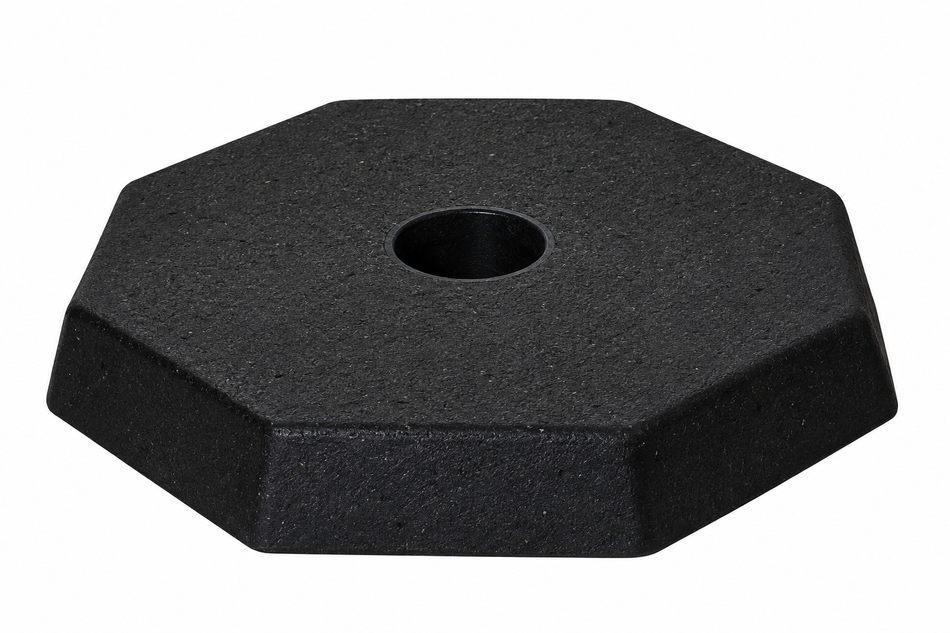Flexibarrier Schwerlast-Gummifuß für 60mm Pfosten – 6.9 kg