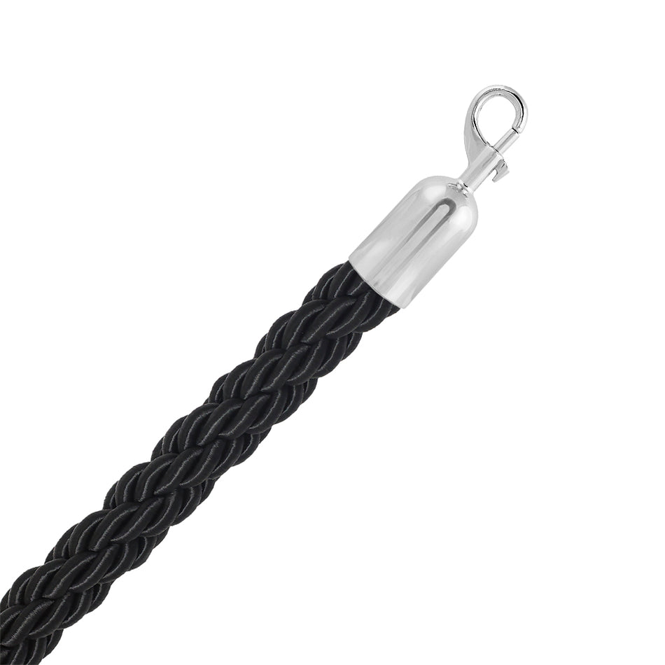 Absperrseil - Geflochten 25mm - mit Schnappverschlüssen