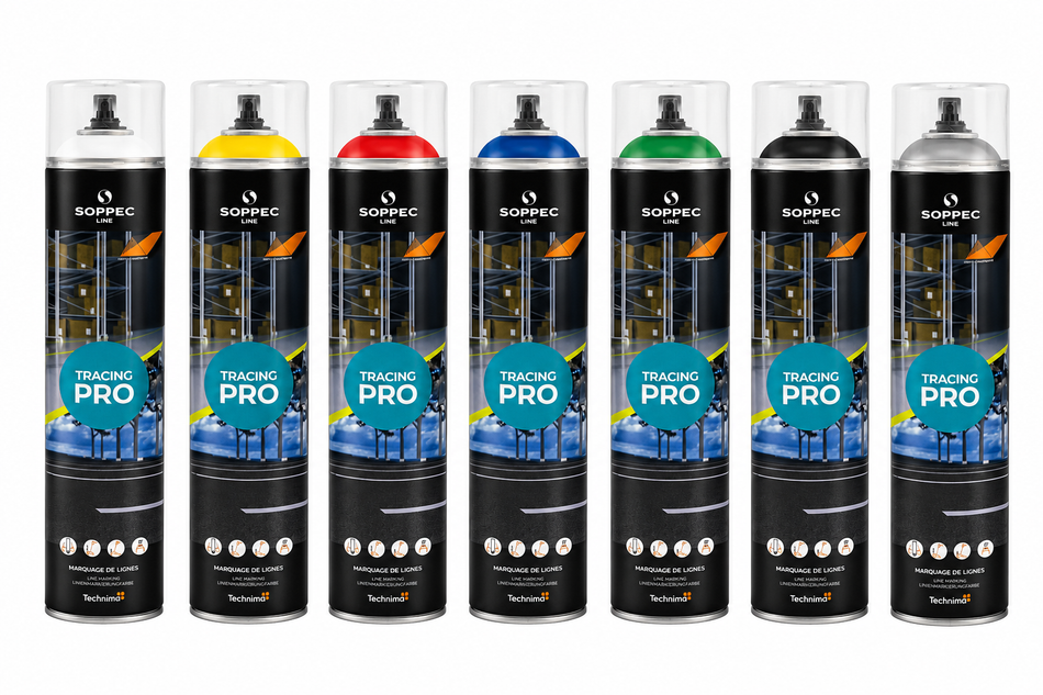 SOPPEC Tracing® Pro Linienmarkierungsfarbe 750 ml