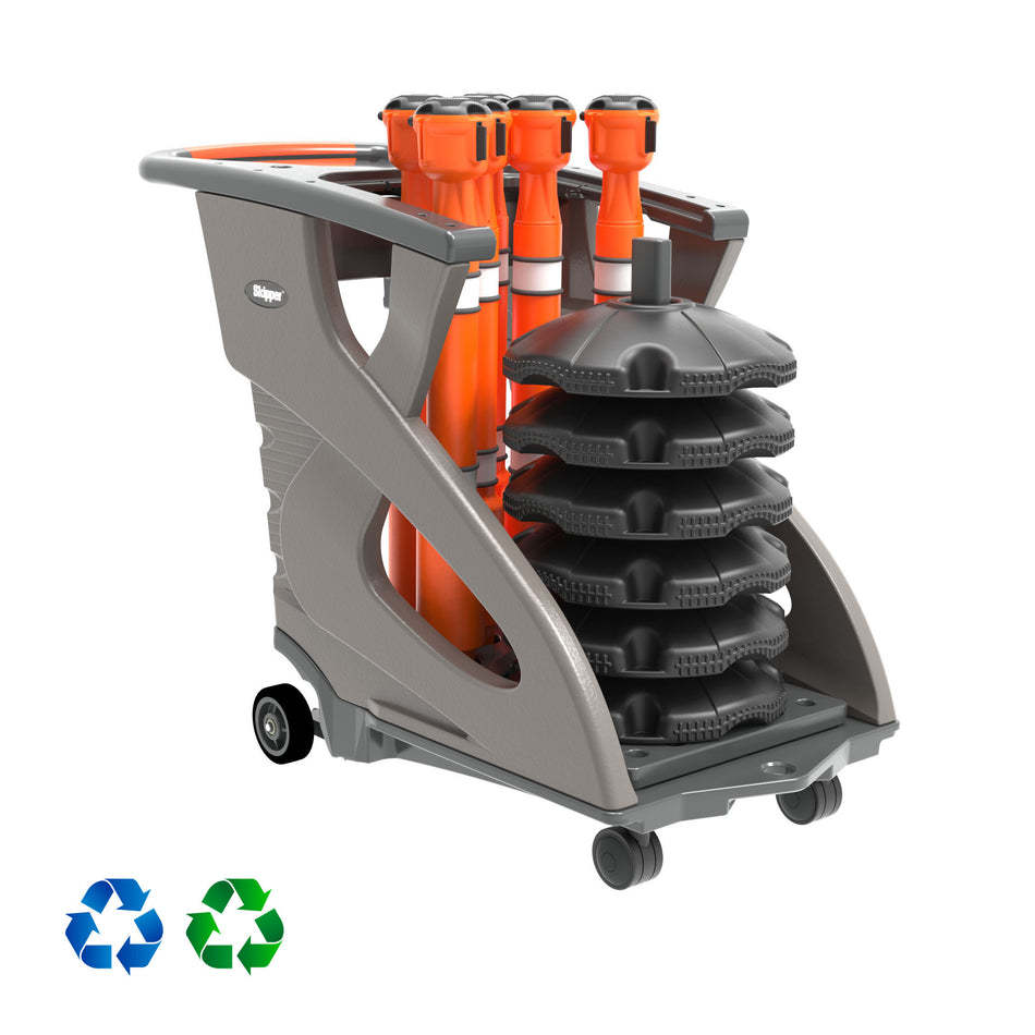 Skipper Orange Unicart – Nur Wagen (keine Barriereprodukte)