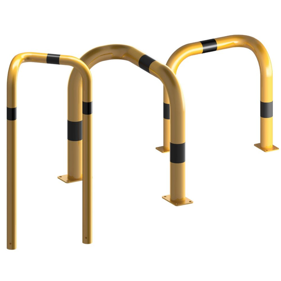 Anfahrschutzbügel -Solid- 90°Einseitig, Tiefe Version