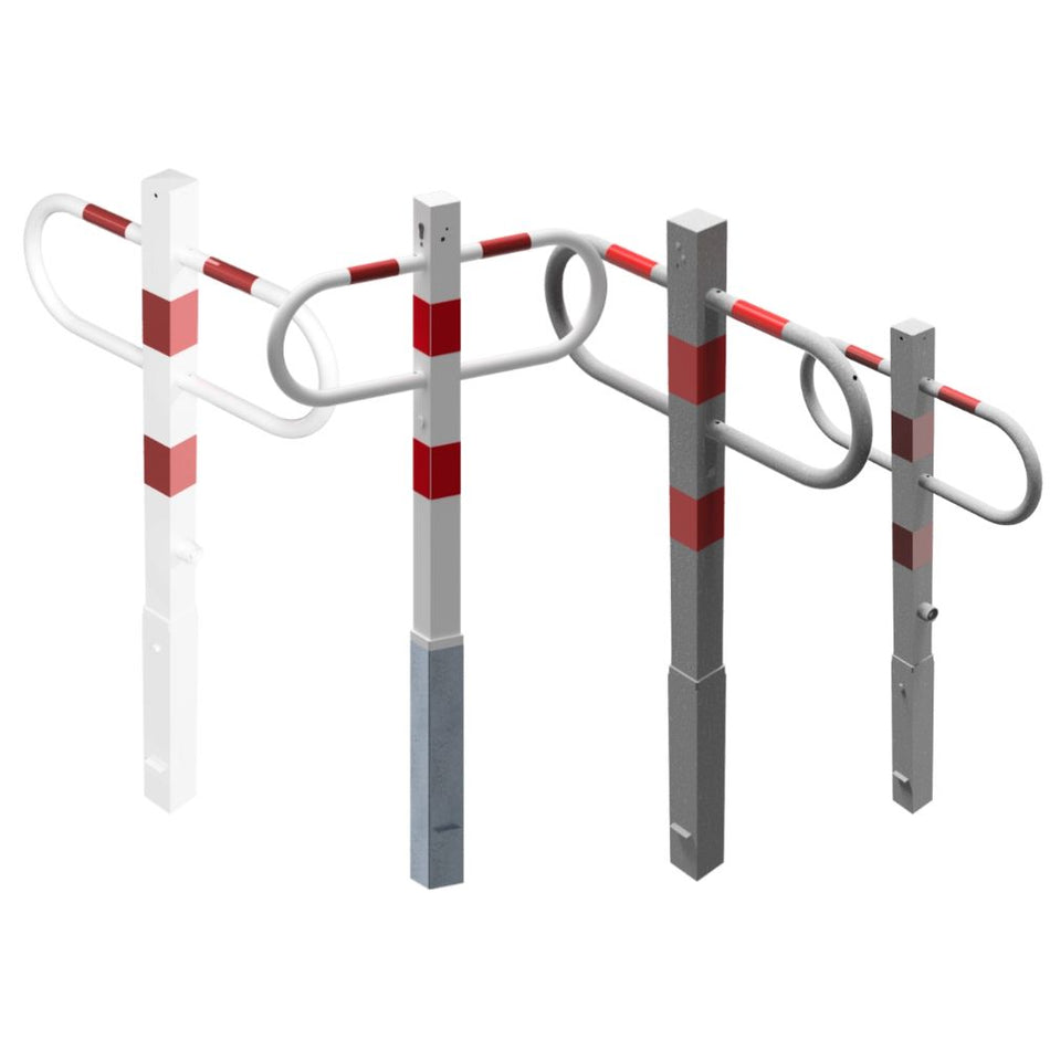 ParkGuard Abnehmbare Durchgangs- & Parkplatzsperre (900 mm über dem Boden)