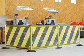 NeXtrac Safety - avskärmningssystem