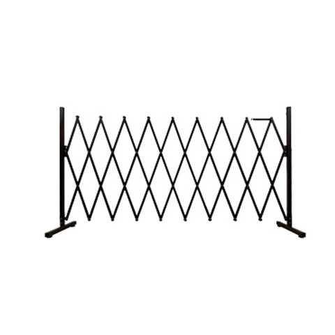 Flexibarrier Expandierende Barriere -Basic mit Sockel- (2,7 m, schwarz)