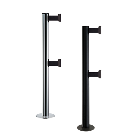 Beltrac Gurtpfosten Abnehmbar Doppel (2,3m-3,7m)