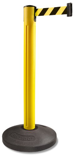 Beltrac Gurtpfosten Outdoor (3,7m einziehbarer Gurt)