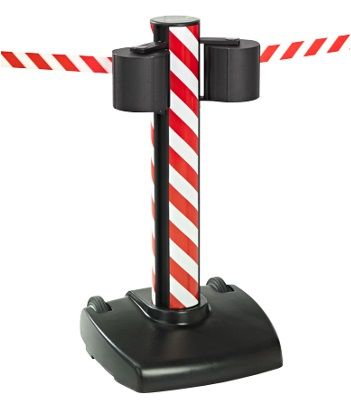 Beltrac Gurtpfosten -Storetrac Double- (2x22m einziehbarer Gurt)