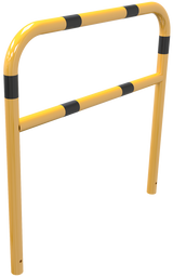 Schutzbügel aus Stahlrohr Ø 60 mm, mit Querstrebe