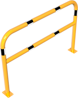 Schutzbügel aus Stahlrohr Ø 60 mm, mit Querstrebe