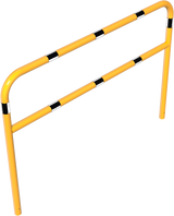 Schutzbügel aus Stahlrohr Ø 60 mm, mit Querstrebe