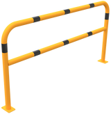 Schutzbügel aus Stahlrohr Ø 60 mm, mit Querstrebe