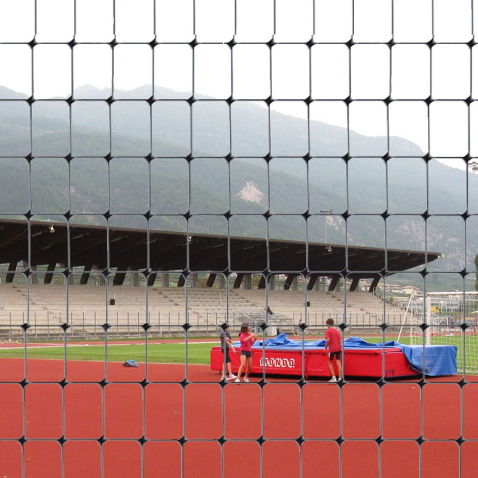 Schwarzer Kunststoff-Sicherheitsgitterzaun - C-FLEX - (100m Rolle)