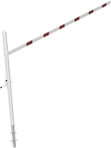 Höhenverstellbare Zugangsbeschränkungsbarriere - Premium - Schwenkmodell (2-4,5 m Breite)