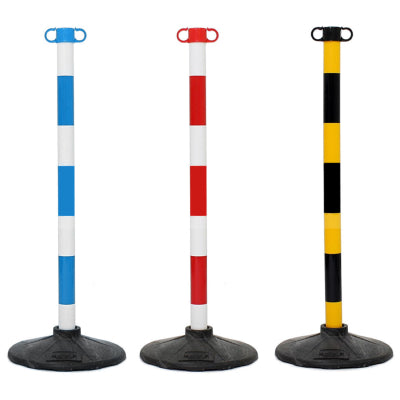 Pfosten- und Kettenbarriere -Leicht-