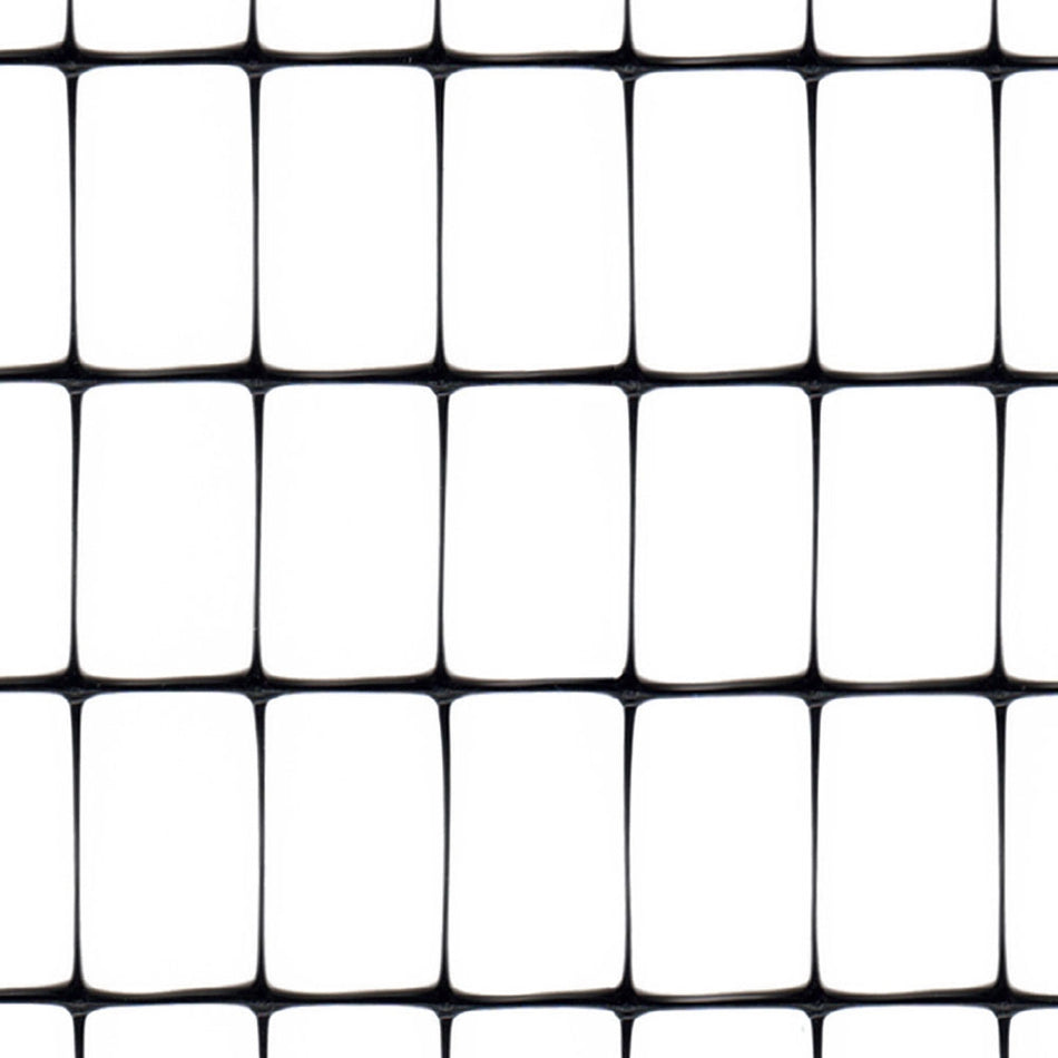 Schwarzer Kunststoff-Sicherheitsgitterzaun - CINTOFLEX D - (100m Rolle)