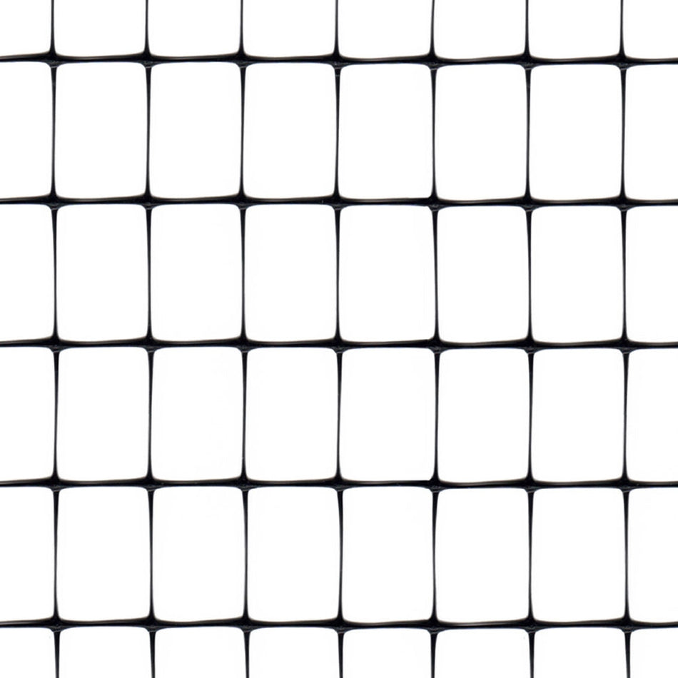 Schwarzer Kunststoff-Sicherheitsgitterzaun - CINTOFLEX M- (100m Rolle)