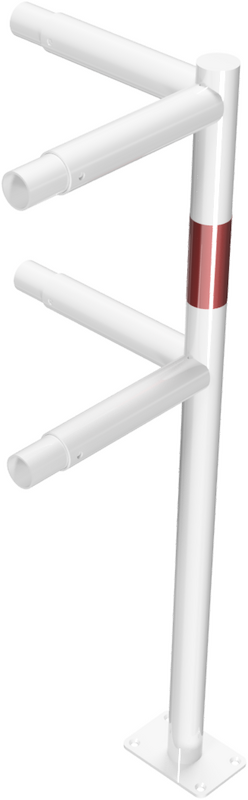 Schutzgeländerpfosten (Ø 48 mm)