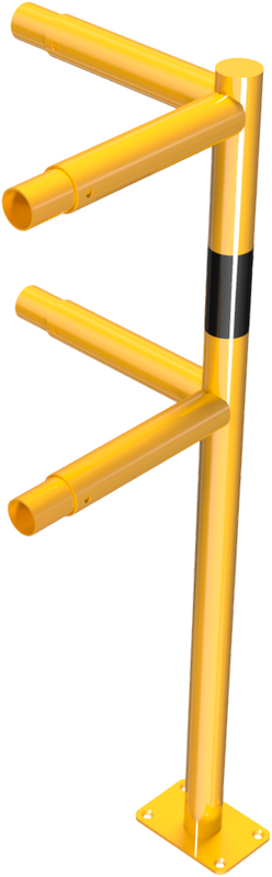 Schutzgeländerpfosten (Ø 48 mm)