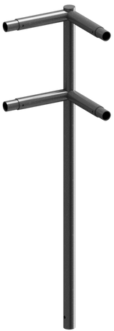 Schutzgeländerpfosten (Ø 48 mm)