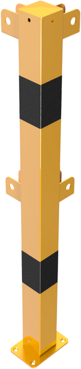 Schutzgeländer - Brooklyn - für Dübelbefestigung (Flexibel, neigbar) 70x70mm (modular)