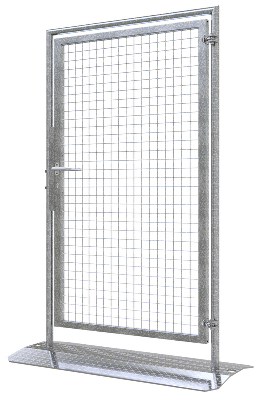 Mobile Zauntür – Mit Griff