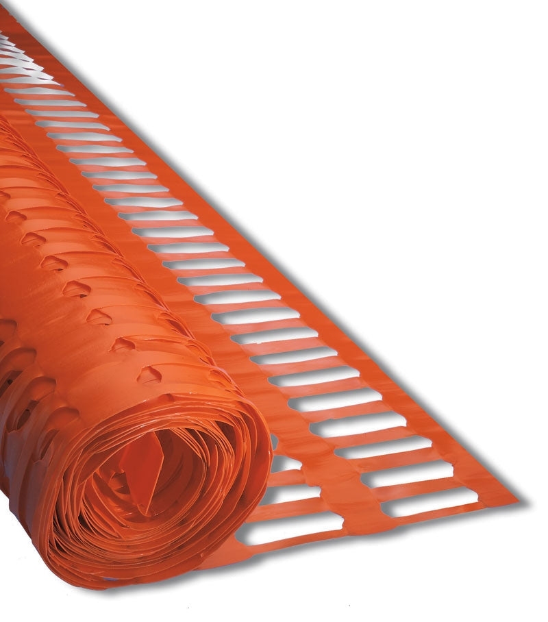 Oranger Kunststoff Schutzzaun -DRAGON- (50m Rolle)