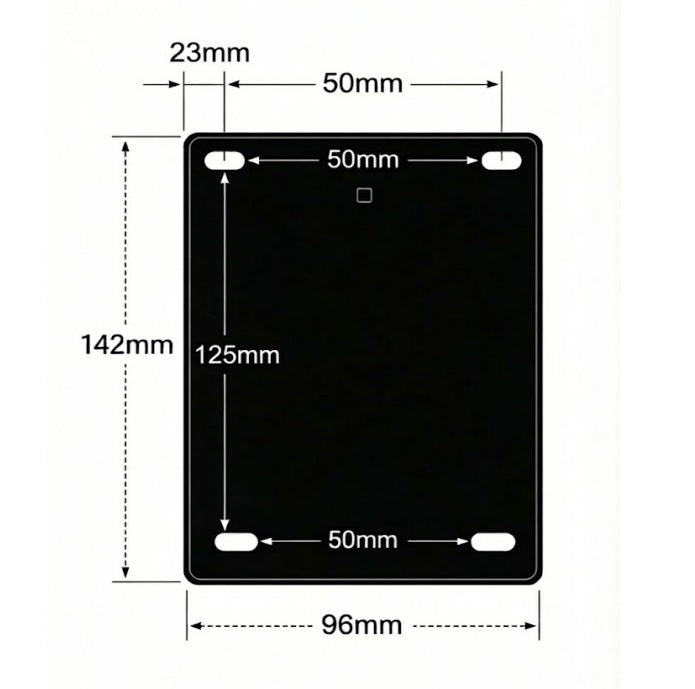 Flexibarrier Wandhalterung - Basic 450 - (4,5 m Gurt)