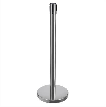 FlexiBarrier Receiver Post for Belt Stanchions -Economy-