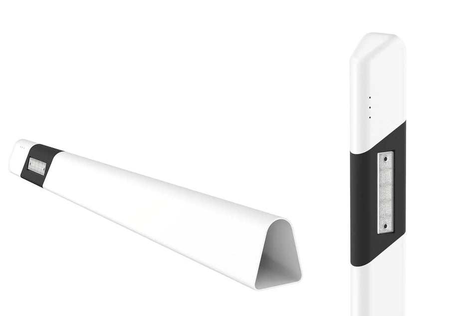 Schwedischer Leitpfosten – Nordic – 160 cm mit Reflektoren der Klasse 2