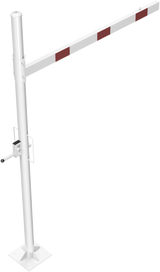 Höhenverstellbare Zugangsbeschränkungsbarriere - Premium - Schwenkmodell (2-4,5 m Breite)