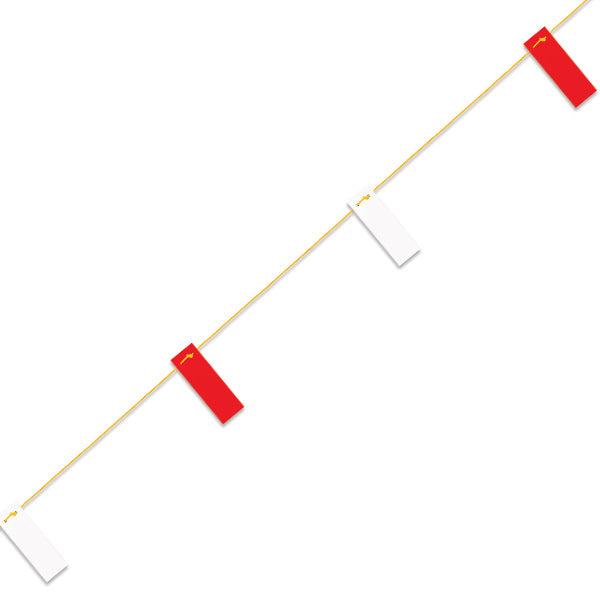 Warnmarkierungen - 23m