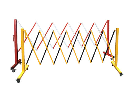 FlexiBarrier -Scherensperre- auf Rädern (3.6 m)